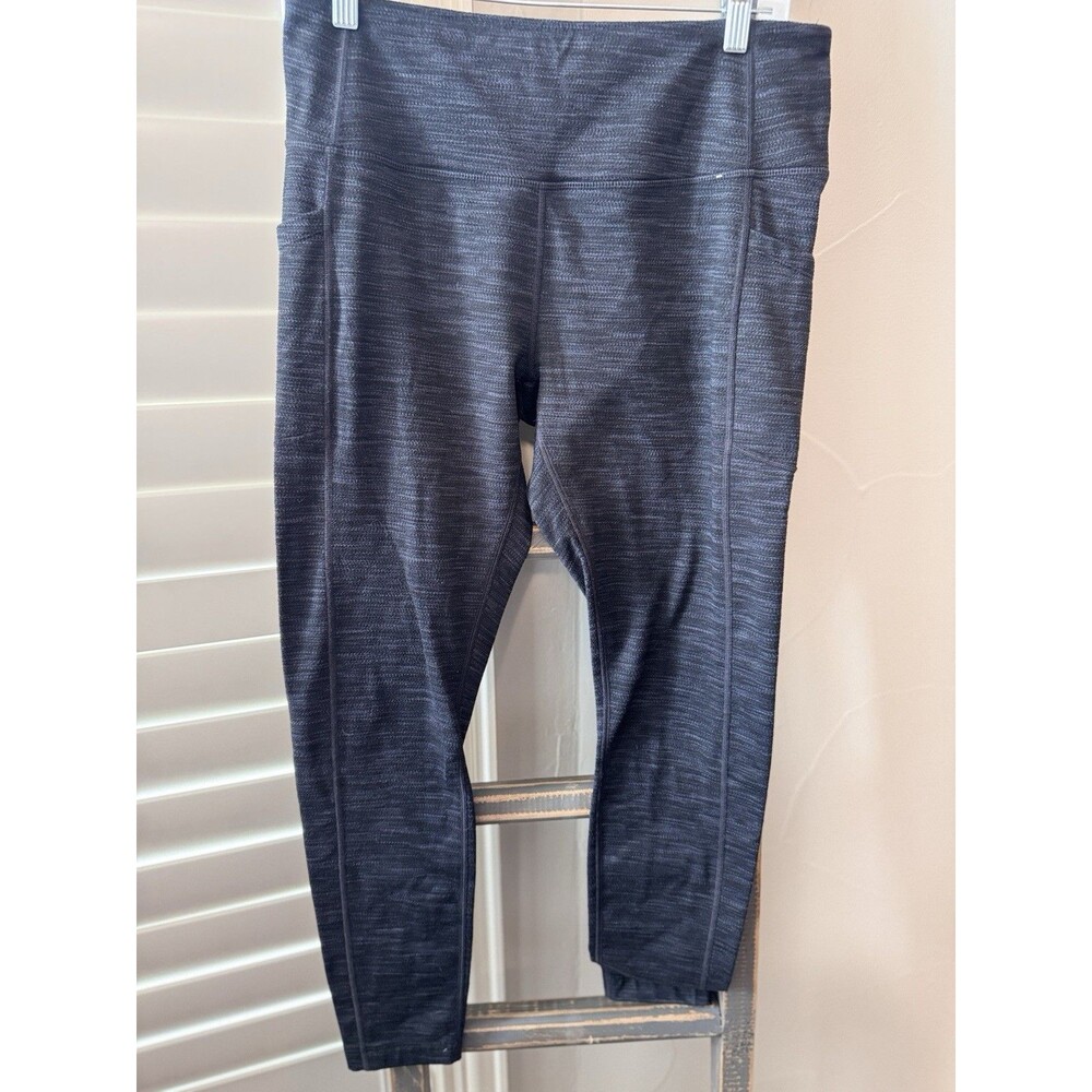 Mondetta Woman's S Legging Yoga Pants Gray Performance Luxury tapered sz Large